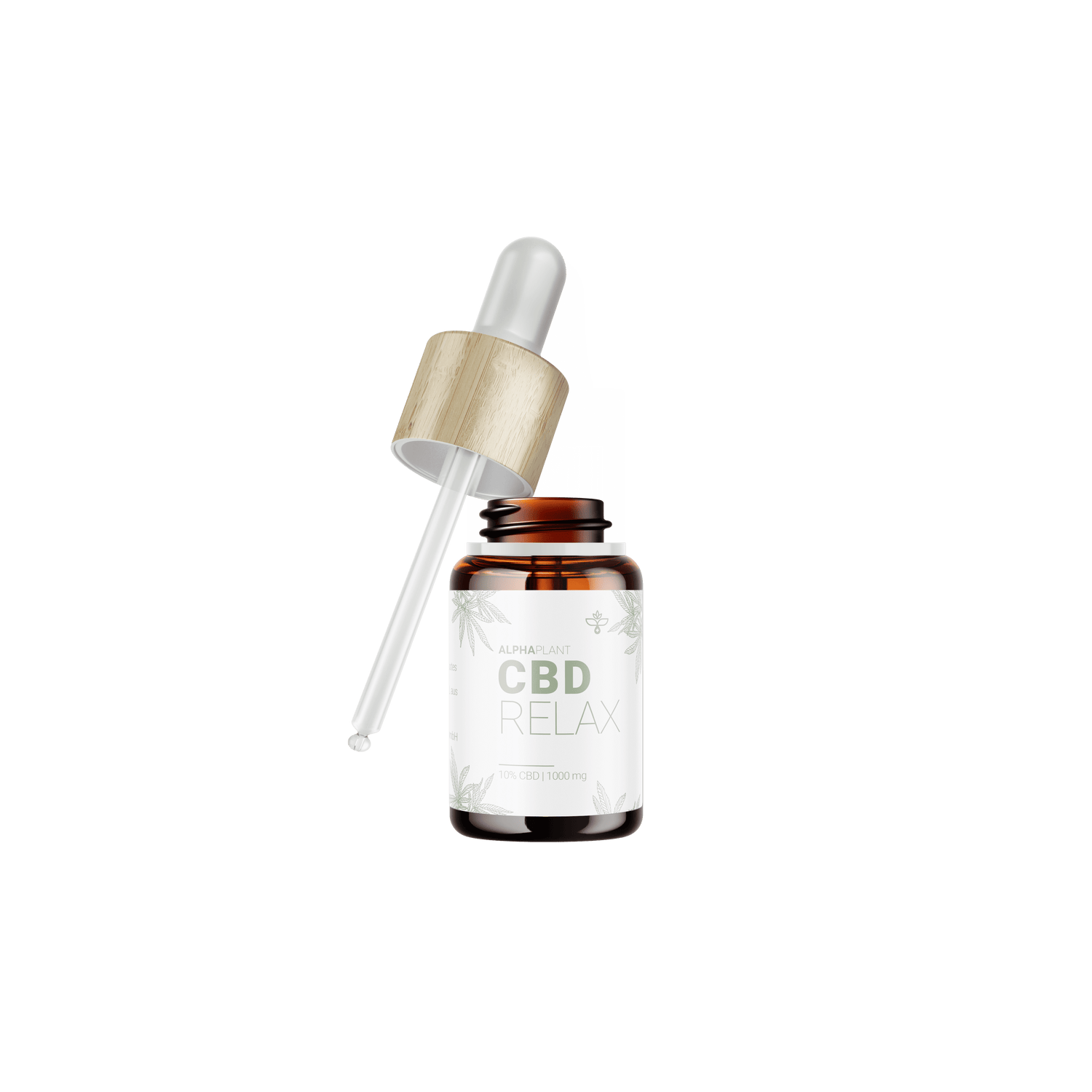 Alphaplant CBD-Öl 10% geöffnet