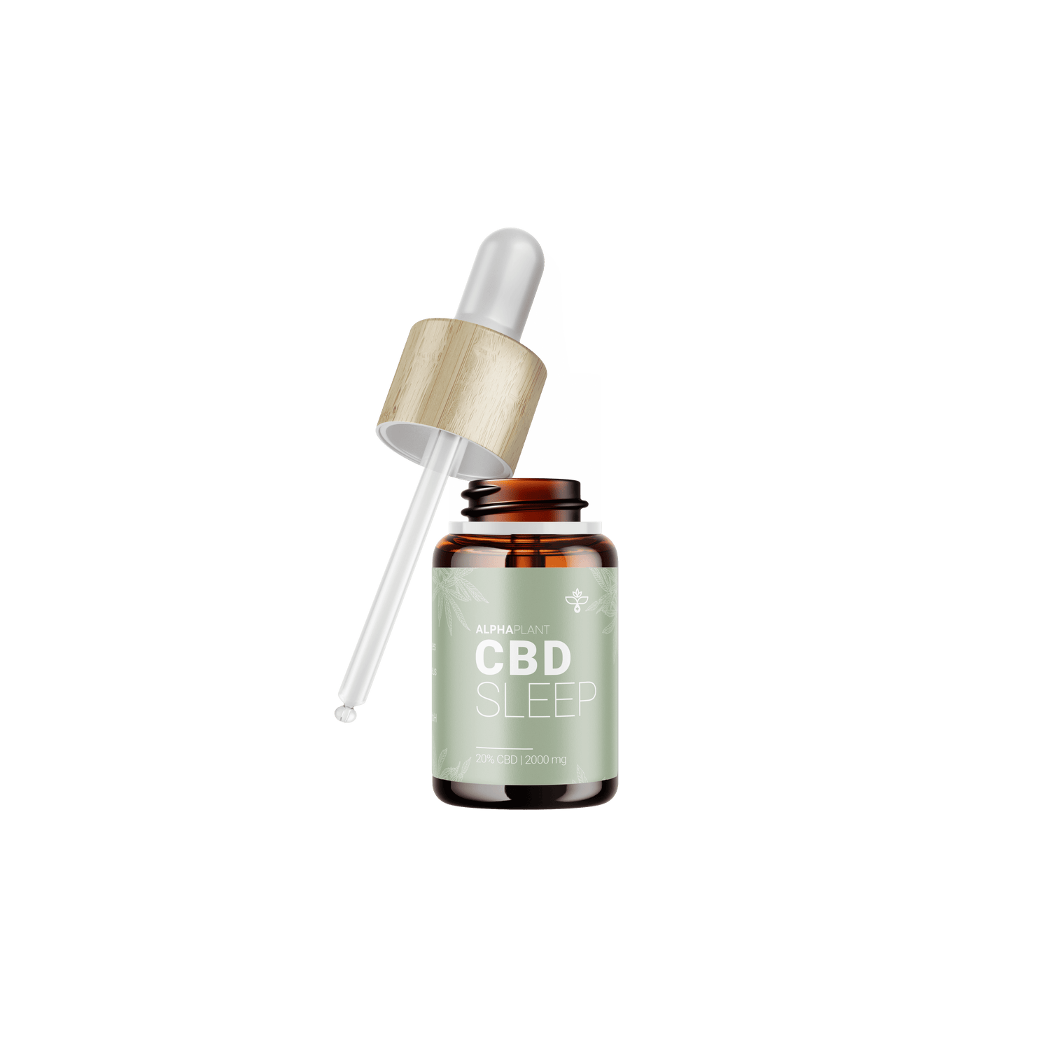 Alphaplant CBD Öl 20% geöffnet